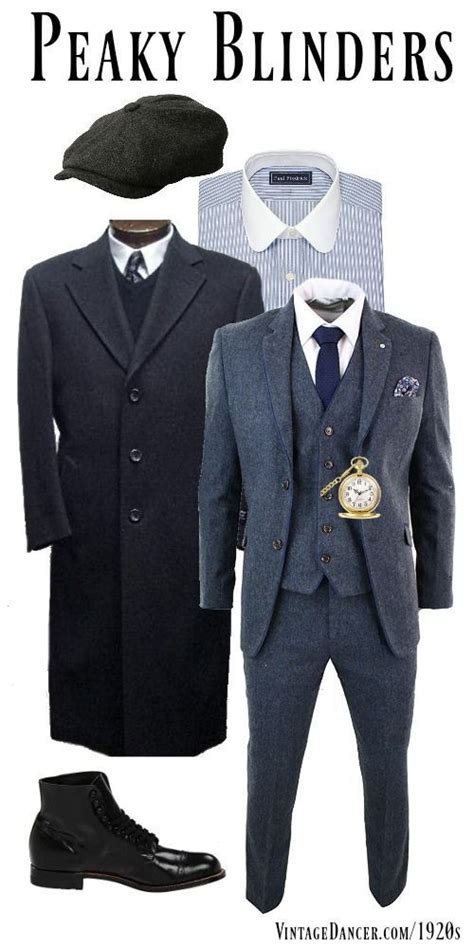 Peaky Blinders outfit costume, Thomas Shelby, gangster. Get the look at ...