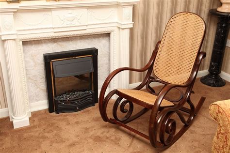 Antique style wood and rattan weave cane rocking chair | in Norwich, Norfolk | Gumtree