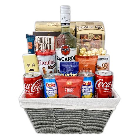 Bourbon and Cigar Gift Basket | Champagne Life Gifts