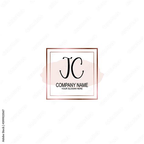 Initial JC Handwriting, Wedding Monogram Logo Design, Modern ...