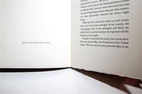 Farewell Address of President Jimmy Carter - The First Edition Rare Books