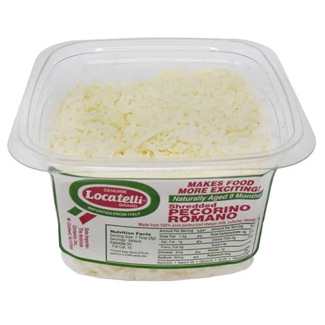 Locatelli Pecorino Romano Shredded Cheese - Shop Cheese at H-E-B