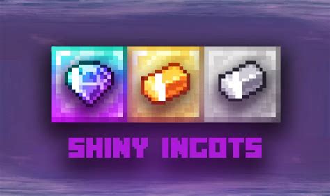 Shiny Ingots Minecraft Texture Pack