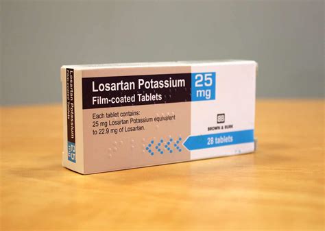 Losartan tablet | Brown & Burk | UK