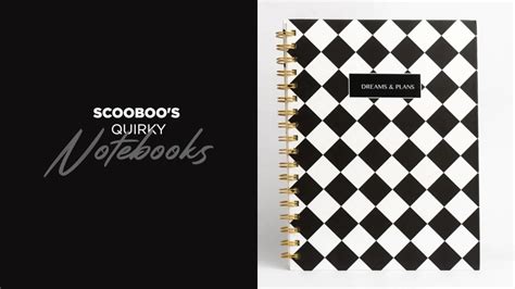 Scooboo's Quirky Notebooks – SCOOBOO