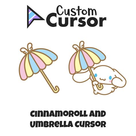 Cinnamoroll and Umbrella cursor – Custom Cursor