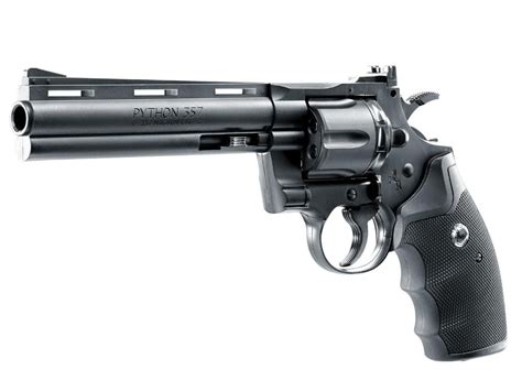 Revolver 6" Colt Python 357 magnum CO2 4,5mm BBS et Plomb