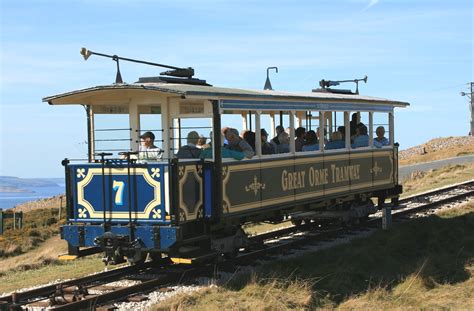 Great Orme Tramway, Car No. 7 climbs towards the Great Orm… | Flickr