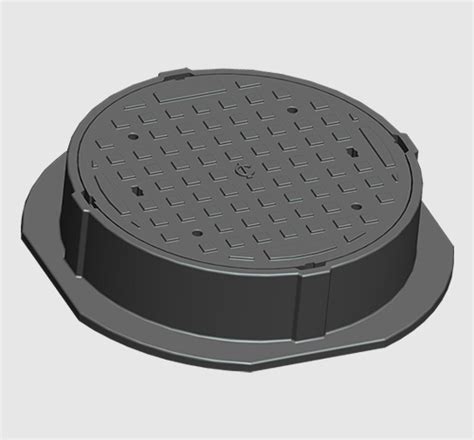 Heavy Duty Round Manhole Cover and Frame | MC-203 HD | Saudi Cast