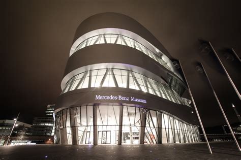 The Mercedes-Benz Museum in Stuttgart