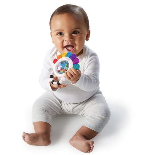 Baby Einstein Rattle - Outstanding Opus - White » ASAP Shipping