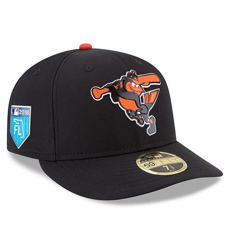 Men's Baltimore Orioles New Era Black 2018 Spring Training Collection Prolight Low Profile ...