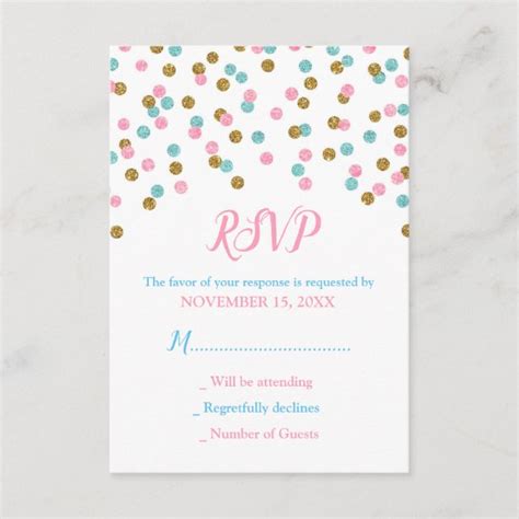 Baby Shower RSVP & Response Cards | Zazzle CA