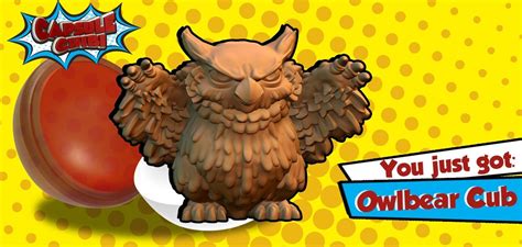 Owlbear Cub by Heribertohobby | Download free STL model | Printables.com