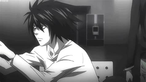 L Lawliet Gif : L Lawliet On Tumblr | Istrisist