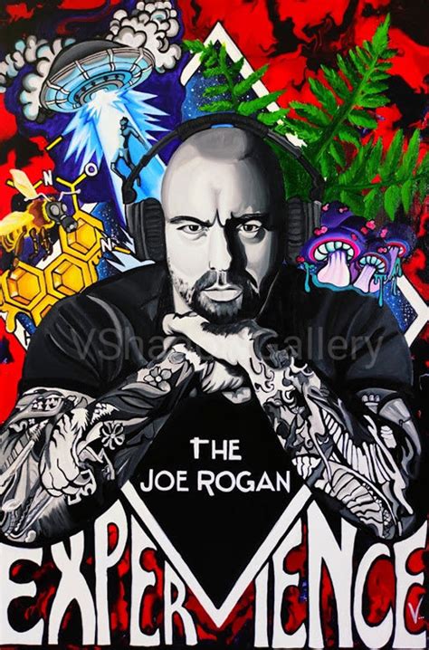 Joe Rogan Experience JRE Podcast Original Hand Painted Design Quality ...