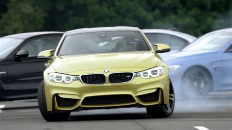 Precision Drifting A BMW M4 Around Owners' M-Cars