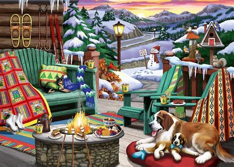 Ravensburger Apres All Day 500 Large Piece Format Puzzle