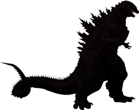 Godzilla Reboot Silhouette Kaiju Clip Art Godzilla Png Download | Porn Sex Picture