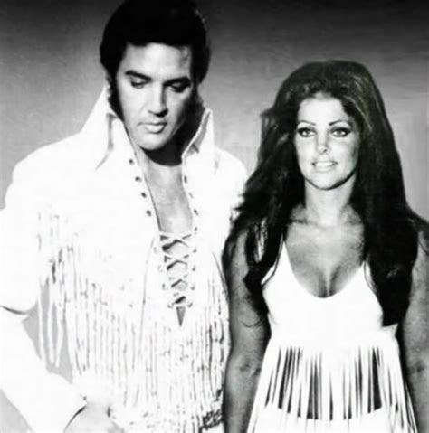 Young Elvis And Priscilla Presley