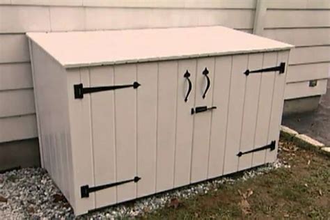 Diy Outdoor Trash Can Cabinet – Two Birds Home