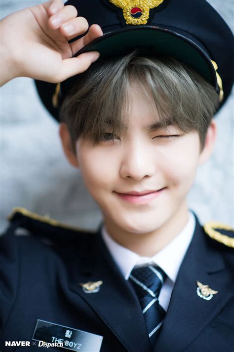 The Boyz - Hwall 'Right Here' promotion photoshoot by Naver x Dispatch ...