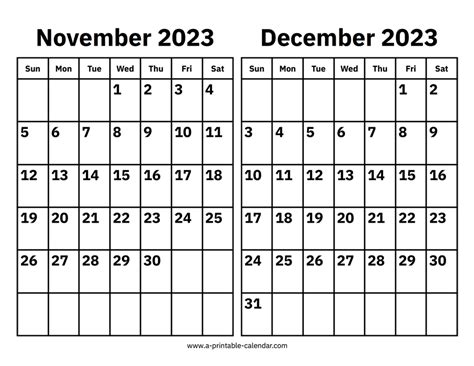 Calendar 2023 November December – Get Calendar 2023 Update