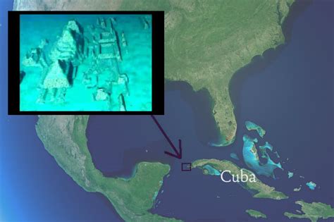 Underwater pyramids discovered about 6,000 years ago off the coast of Cuba could be the lost ...