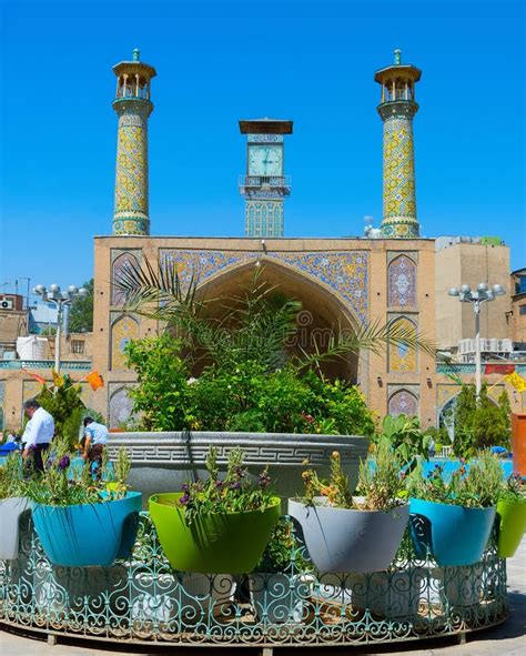 Imam Khomeini Mosque. Tehran, Iran Editorial Stock Image - Image of iran, building: 106169224