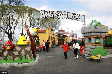 First official Angry Birds theme park opens as game's creators look to ...