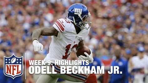 Odell Beckham Jr. Highlights (Week 9) | Giants vs. Buccaneers | NFL ...