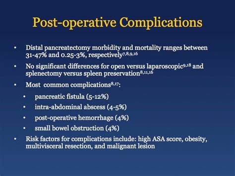 Primer on Distal Pancreatectomy- Indications, Surgical Approaches, Expected Post-operative ...