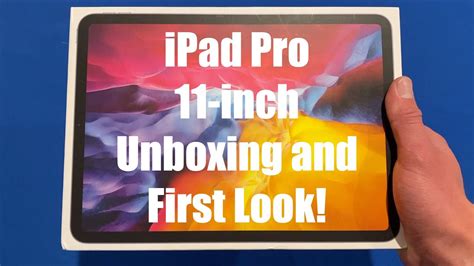 iPad Pro 11-inch (2nd Generation, 2020) Unboxing and First Look! - YouTube