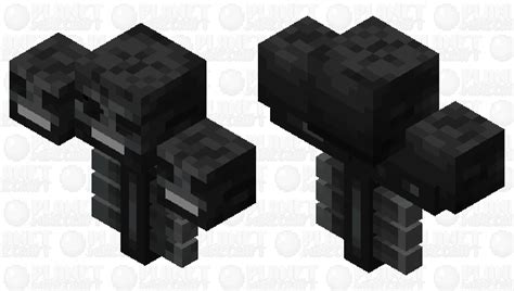 Wither Boss Minecraft Mob Skin