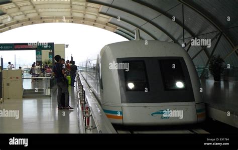 Maglev Train Shanghai Stock Photo - Alamy