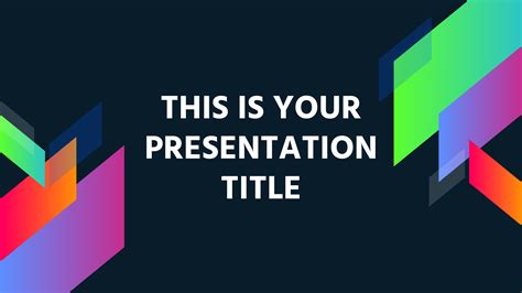 Free Colorful Powerpoint Templates