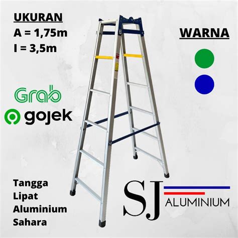 tangga meter Teleskopik lipat stadex telescopic ladder 4m bukalapak tokopedia