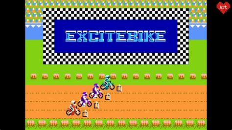 Excitebike Gameplay | 90's video games | Nostalgic Sundays - YouTube