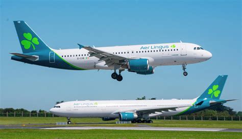 Aer Lingus new livery duo at Dublin Airport. What do you think of the new livery? : r/aviation