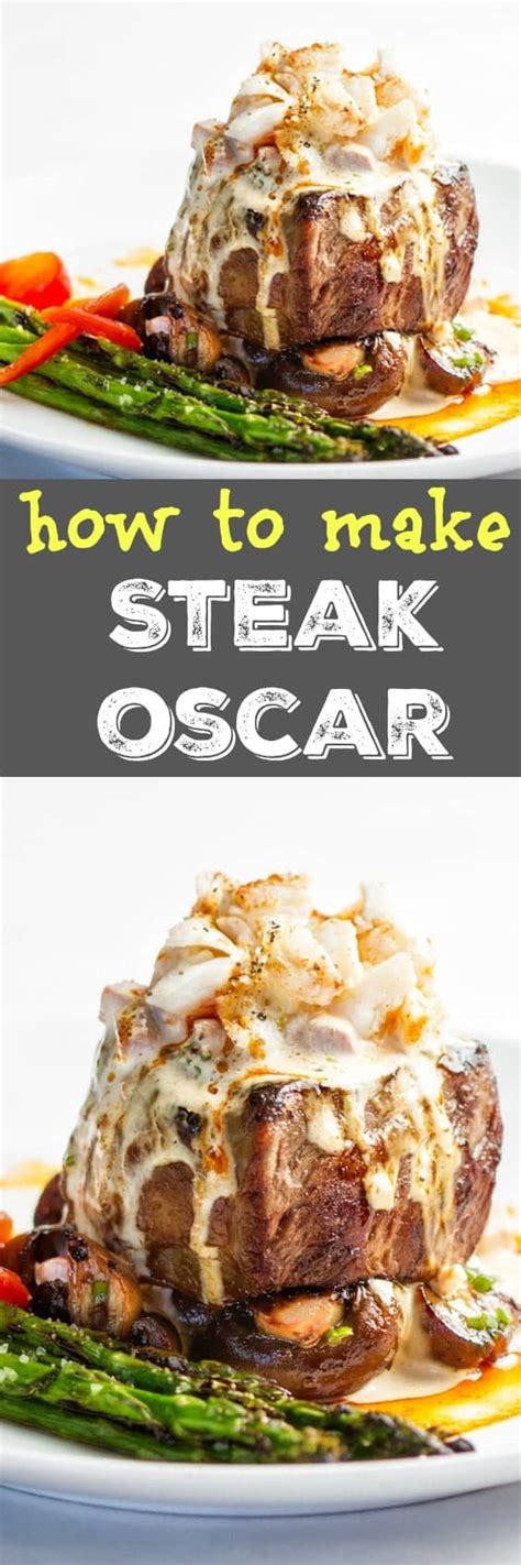 Steak Oscar Style Recipe | Besto Blog