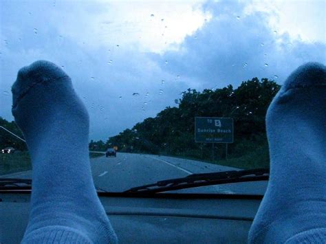 Feet up on the dashboard | Feet, Dashboard, People