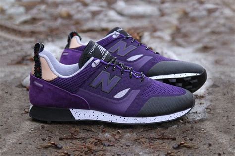 New Balance's Trailbuster Re-Engineered Goes Regal in Purple | Purple sneakers, New balance ...