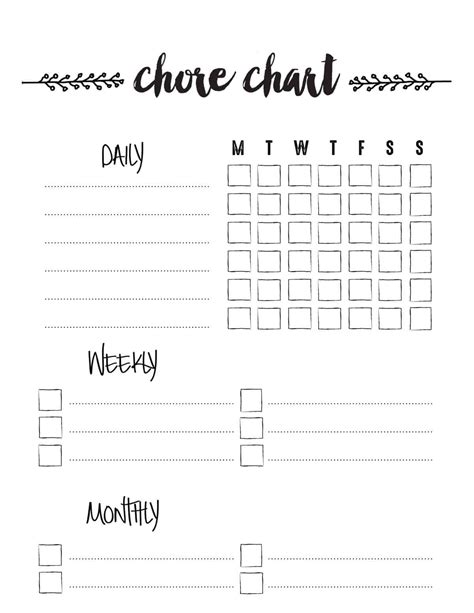 Chore Chart to Build Self-Esteem {Free Printable}| Skip To My Lou