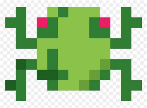 8 Bit Frog Frogger, HD Png Download - vhv