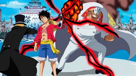 Luffy vs Akainu! Luffy's Revenge Revealed! - One Piece - YouTube