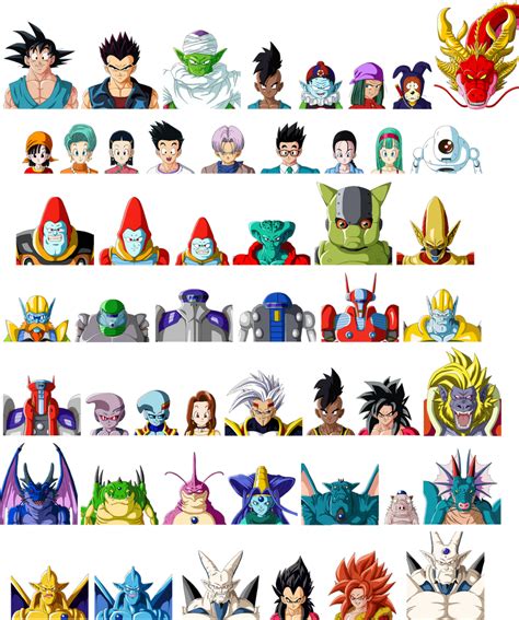 Dragon Ball GT characters renders by ShadowBito on DeviantArt