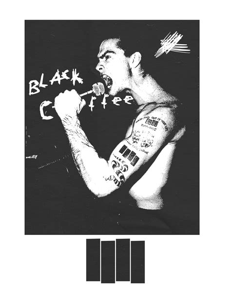 Black Coffee - Black Flag Poster on Behance