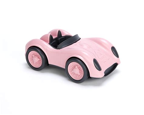 Buy Green ToysRace Car, Pink - Pretend Play, Motor Skills, Kids Toy ...