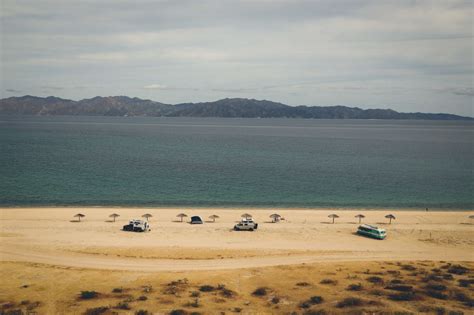 Beach camping in La Ventana, Baja. Great place when there is no wind. Baja California Sur ...