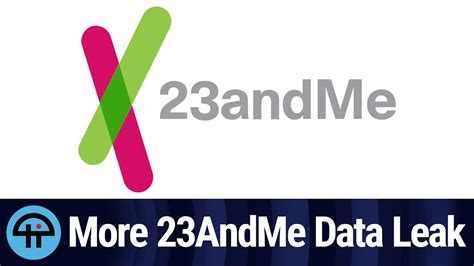 More Data Leaked From 23AndMe Breach - YouTube